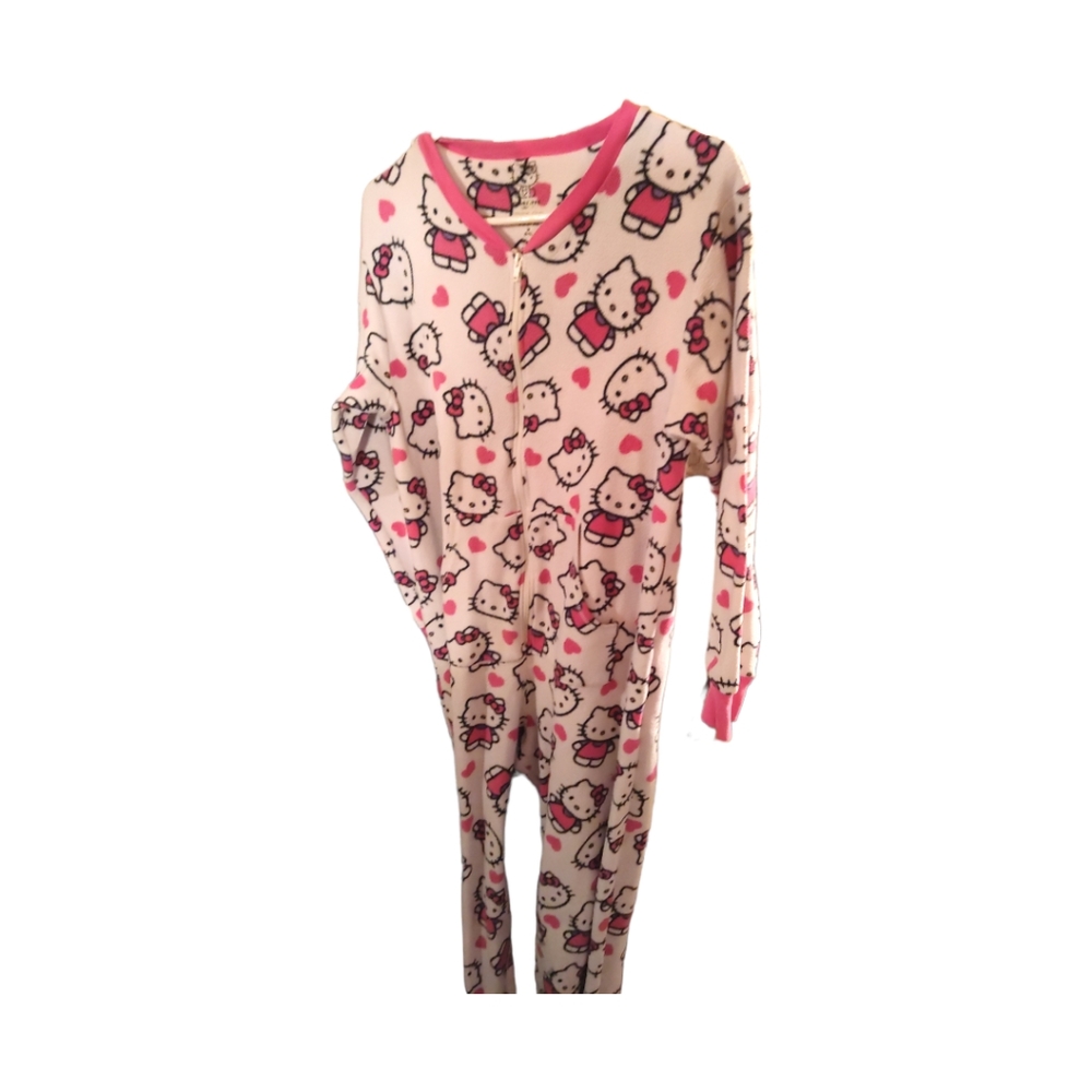 Hello kitty women's medium onsie